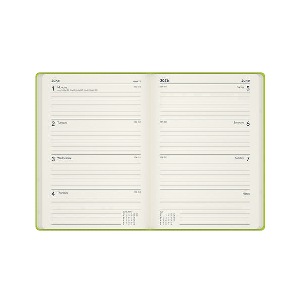 Affirmation - A5 Week-To-View - Diary - 2026 Calendar Year Planner