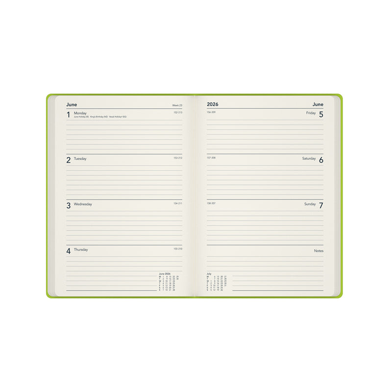 Affirmation - A5 Week-To-View - Diary - 2026 Calendar Year Planner
