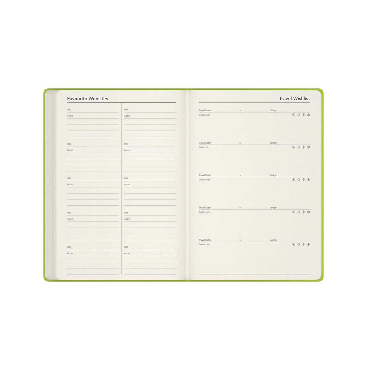 Affirmation - A5 Week-to-View Mid/Academic Year Diary Planner 2025-2026