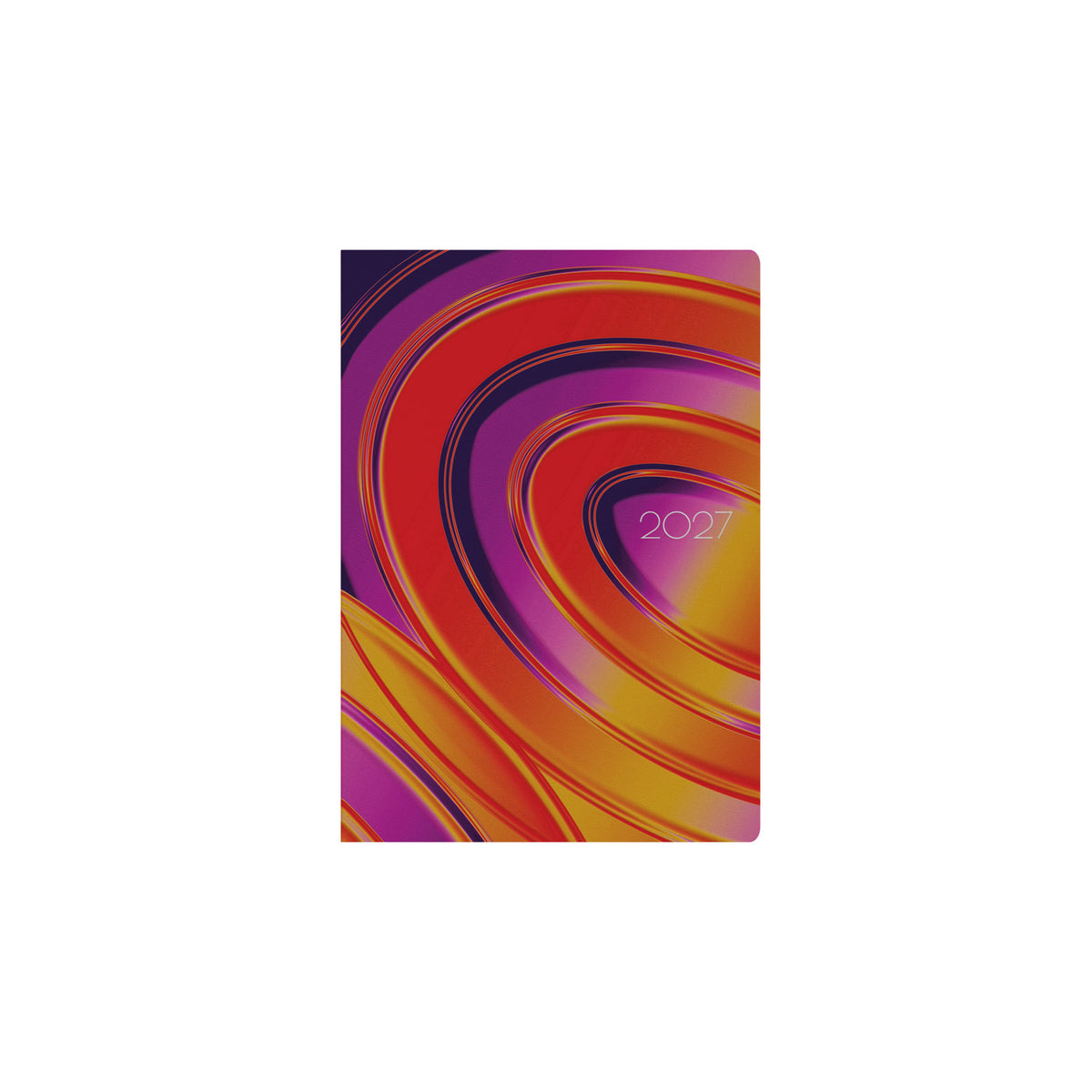 2027 Calendar Year Planner - 12 Month A5 Week-to-View Diary - Hard Cover - Collins Debden Aura & Ombre Range