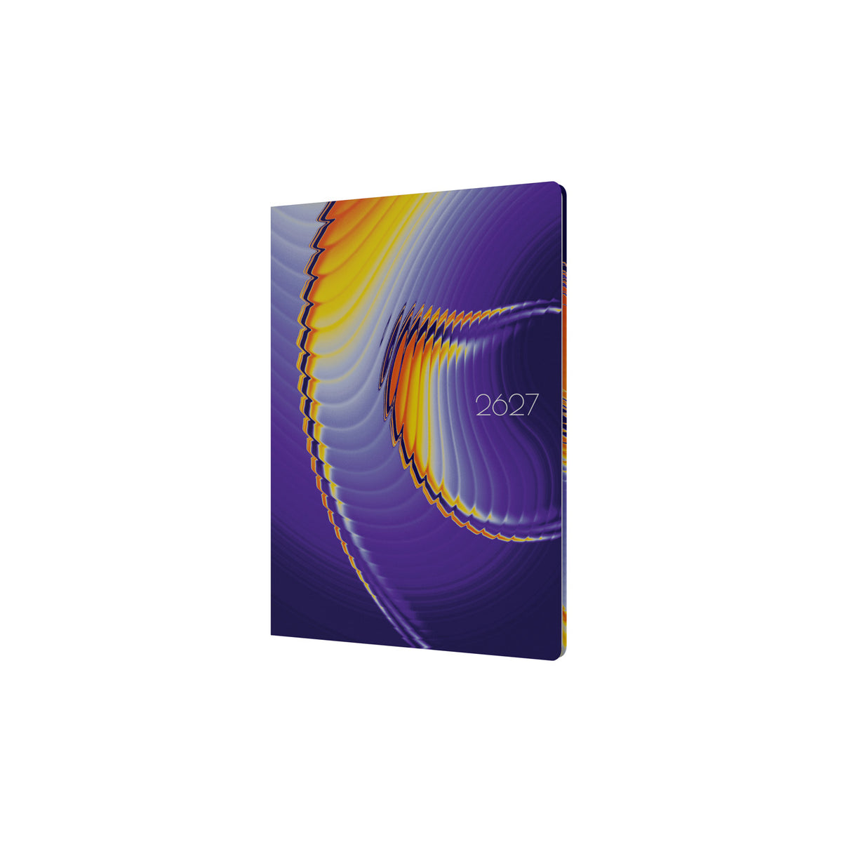 2026 - 2027 Mid Year Planner - 13 Month A5 Week-to-View Diary - Collins Debden Aura & Ombre - Purple