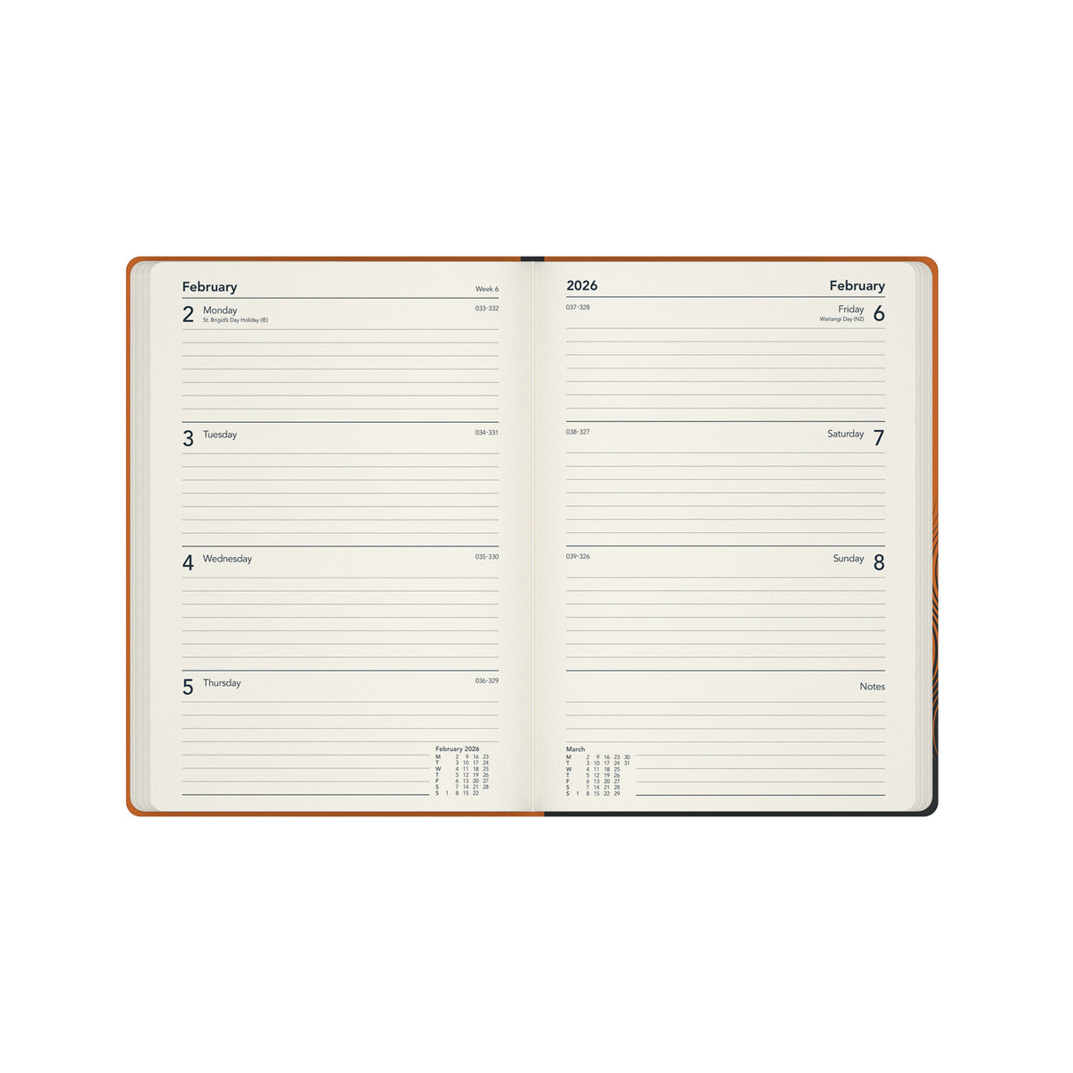Balance -A5 Week-to-View Mid/Academic Year Diary Planner 2025-2026