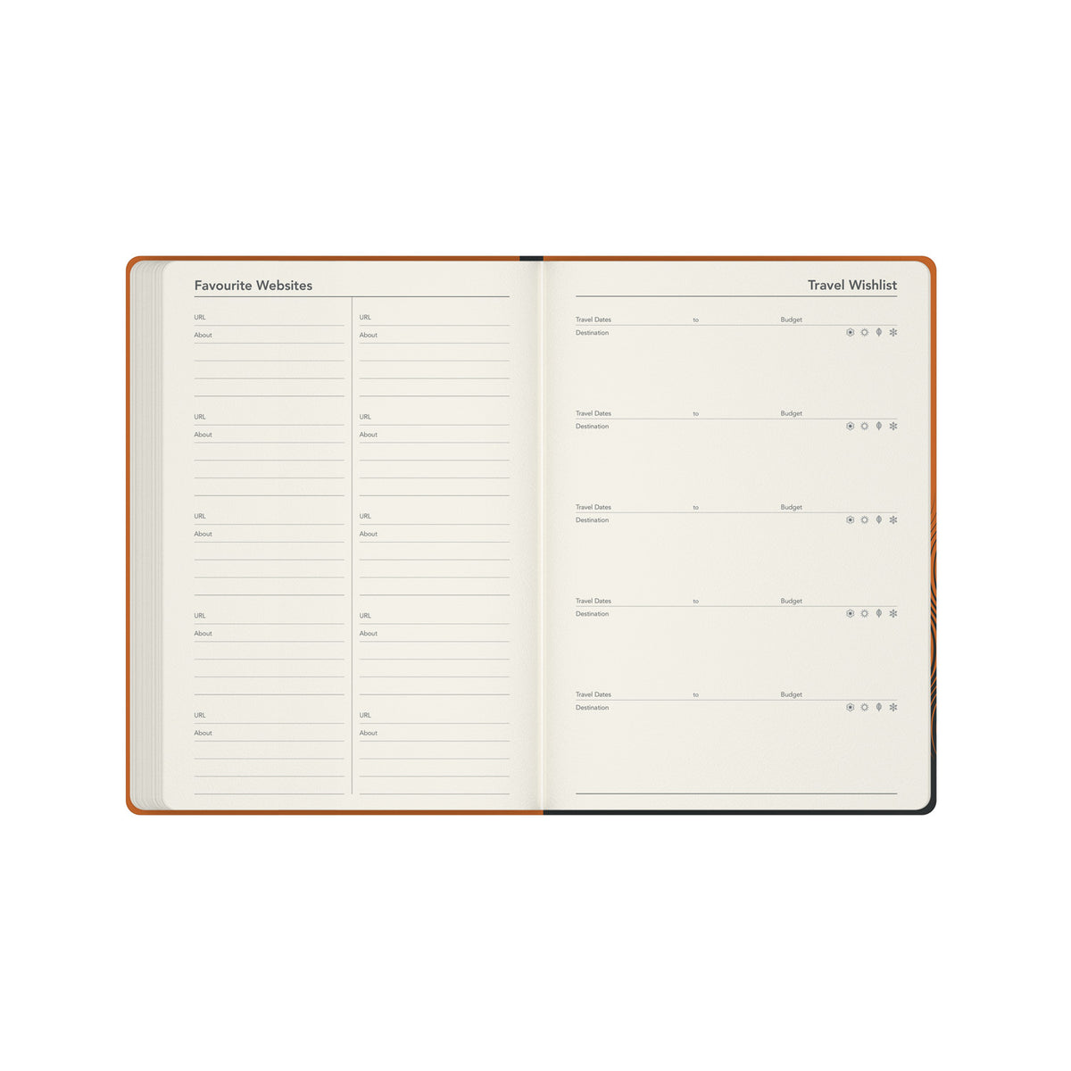 Balance -A5 Week-to-View Mid/Academic Year Diary Planner 2025-2026