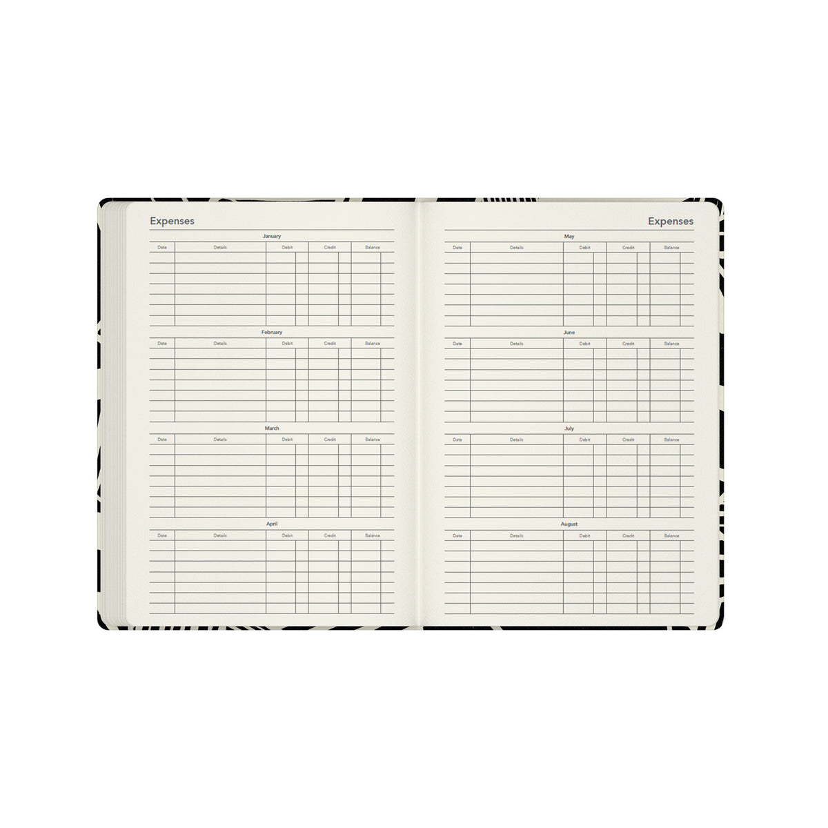 2027 Calendar Year Planner - 12 Month A5 Week-to-View Diary  - Collins Debden Bold Mono Range