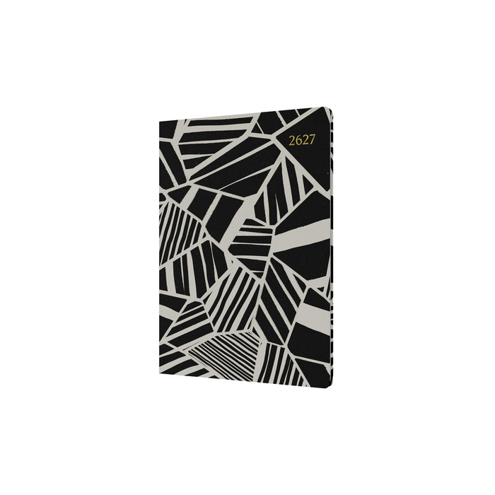 2026-2027 Mid Year Planner - 13 Month A5 Week-to-View Diary - Black & White - Collins Debden Bold Mono Range