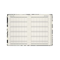 2026-2027 Mid Year Planner - 13 Month A5 Week-to-View Diary - Black & White - Collins Debden Bold Mono Range