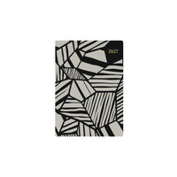 2026-2027 Mid Year Planner - 13 Month A5 Week-to-View Diary - Black & White - Collins Debden Bold Mono Range