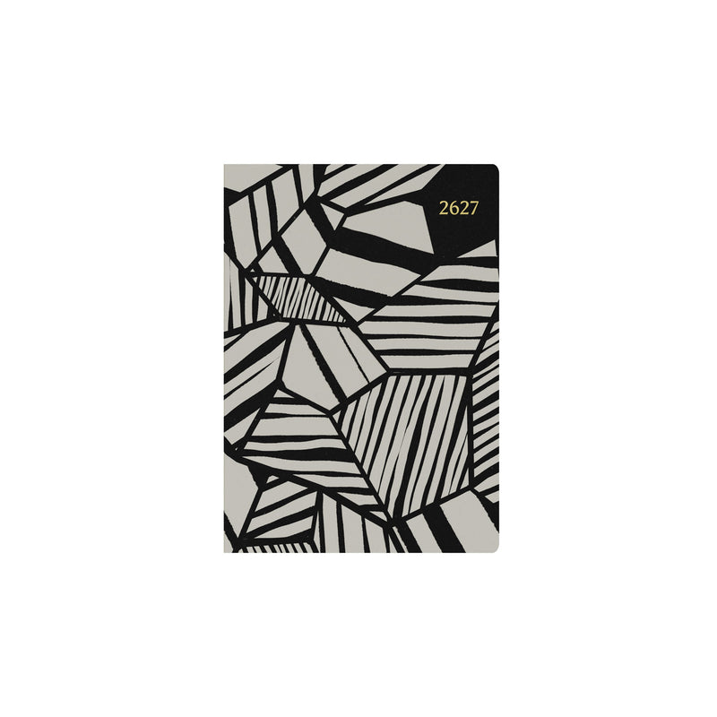 2026-2027 Mid Year Planner - 13 Month A5 Week-to-View Diary - Black & White - Collins Debden Bold Mono Range