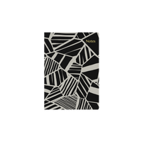 Bold Mono A5 Ruled Notebook