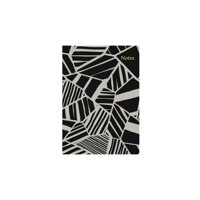 Bold Mono A5 Ruled Notebook