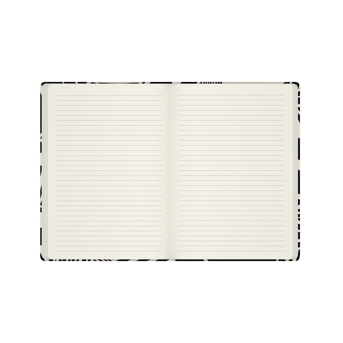 Bold Mono A5 Ruled Notebook