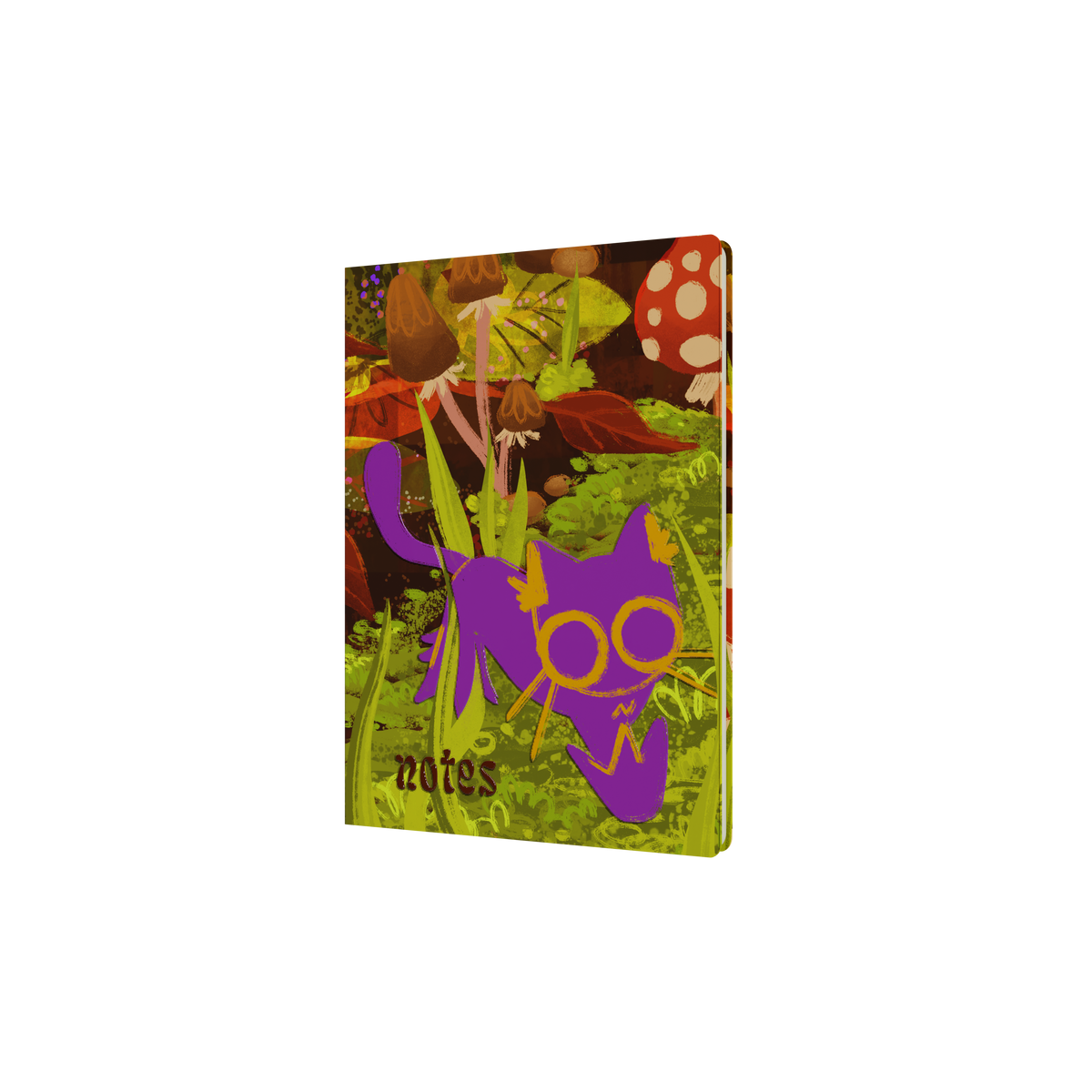 Cats by Bella Ramsay A5 Ruled Notebook