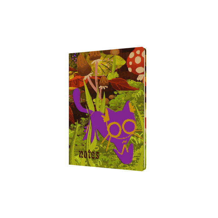 Cats by Bella Ramsay A5 Ruled Notebook