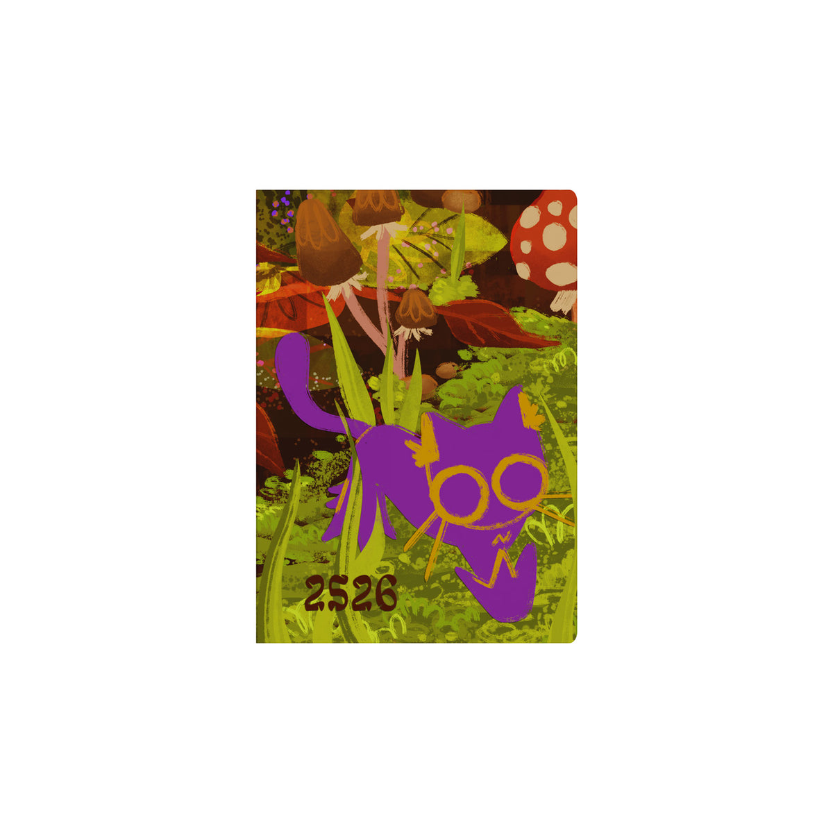 Bella Ramsay Cat - A5 Week-to-View Mid/Academic Year Diary Planner 2025-2026