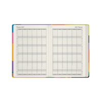 2027 Calendar Year Planner - 12 Month A5 Week-to-View Diary - Collins Debden Dopamine Rush Range