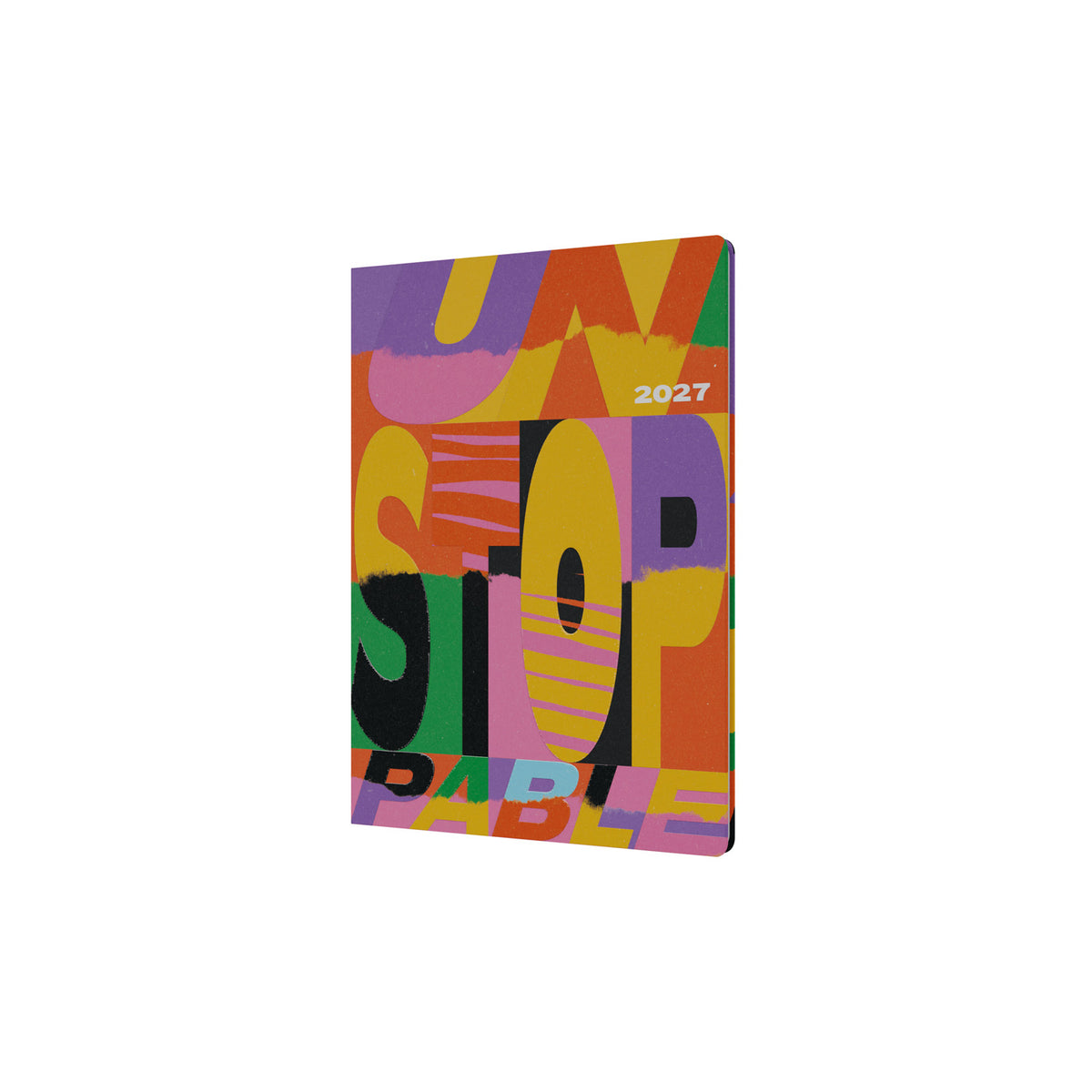 2027 Calendar Year Planner - 12 Month A5 Week-to-View Diary - Collins Debden Dopamine Rush Range