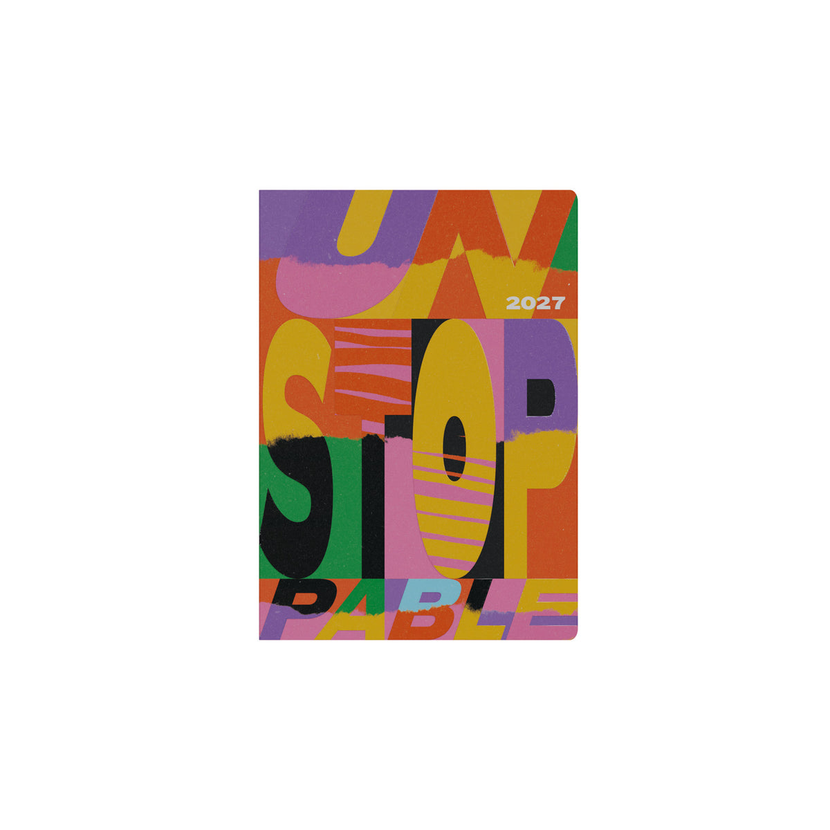 2027 Calendar Year Planner - 12 Month A5 Week-to-View Diary - Collins Debden Dopamine Rush Range