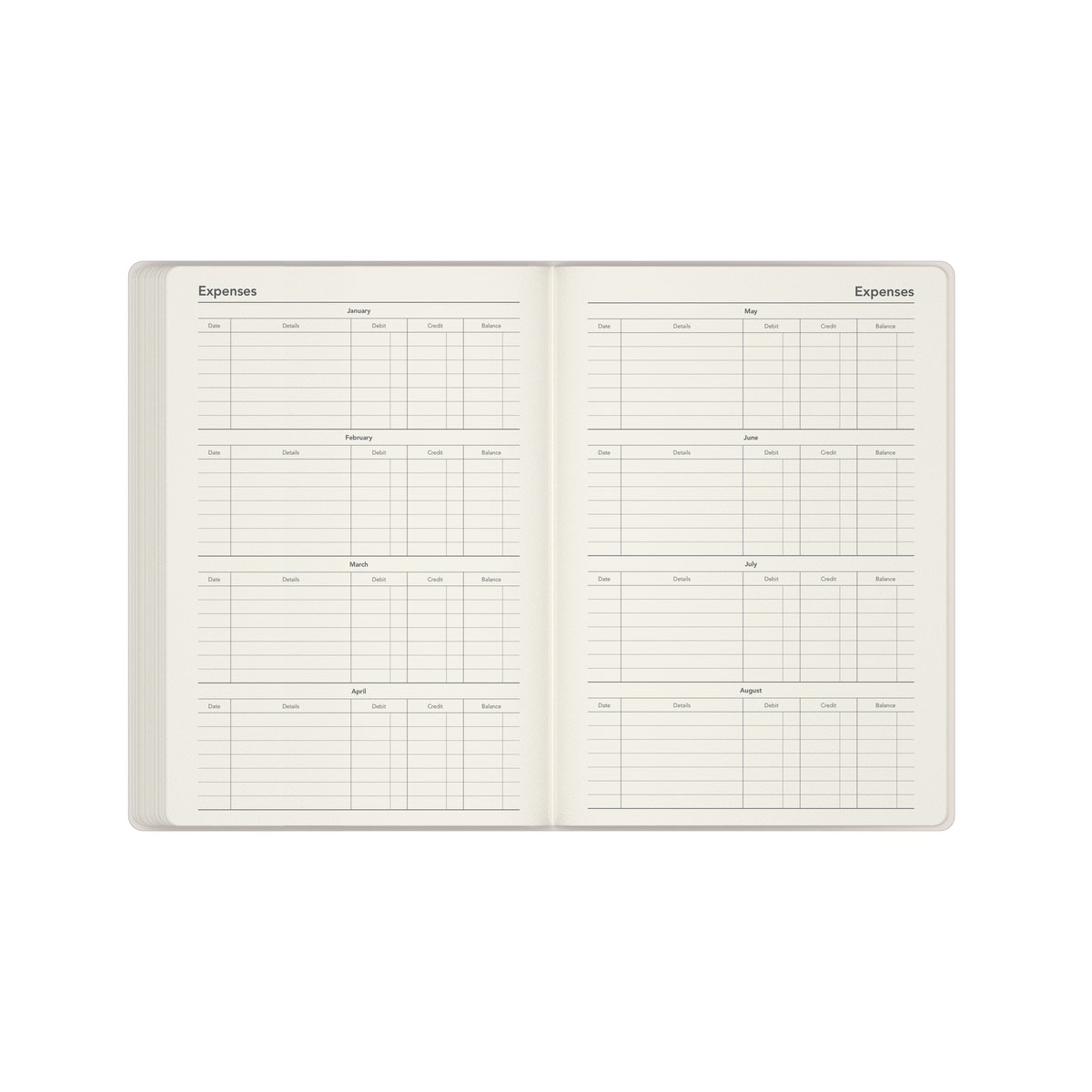 Submerge - A5  Week-To-View - Diary - 2026 Calendar Year Planner