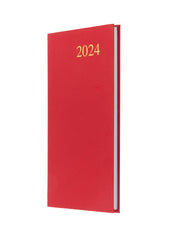 Collins Eco Essential - 2024 Weekly Planner - Pocket/Slimline Week-to-View Diary with Recycled Paper (E-ESSSP-24)