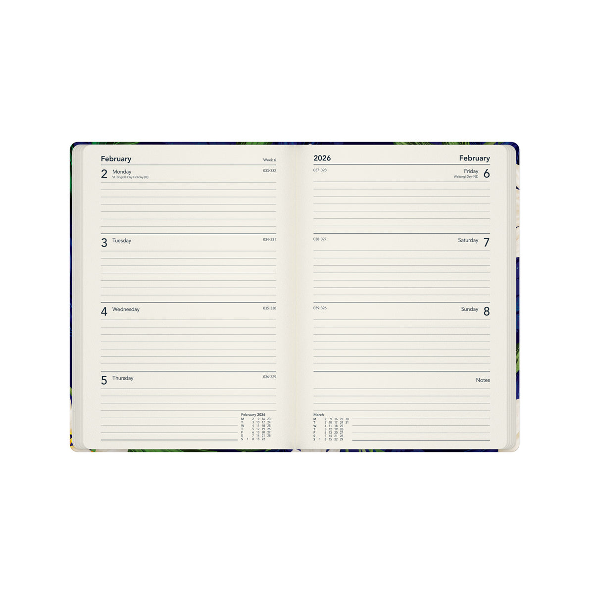 Down the Garden Path - A5 Week-to-View Mid/Academic Year Diary Planner 2025-2026