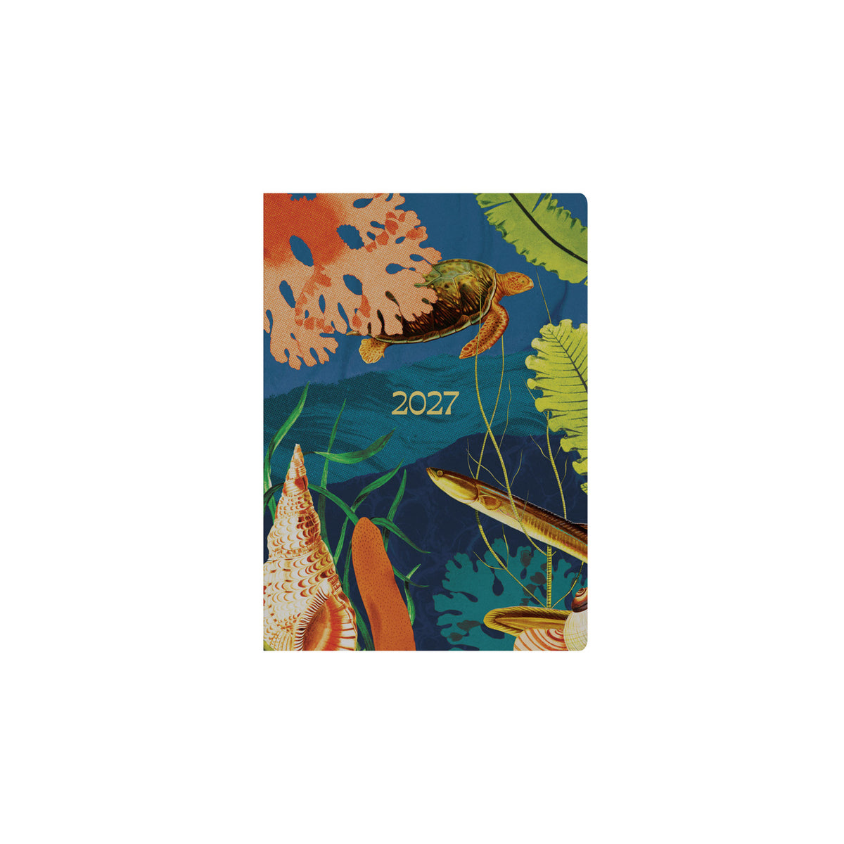 2027 Calendar Year Planner - 12 Month A5 Week-to-View Diary - Hard Cover - Collins Debden Modern Organic Range