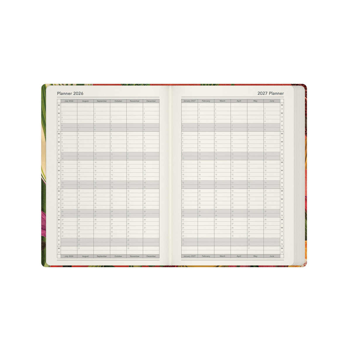 2026-2027 Mid Year Planner - 13 Month A5 Week-to-View -Diary  Bird -  Collins Debden Modern Organics Range