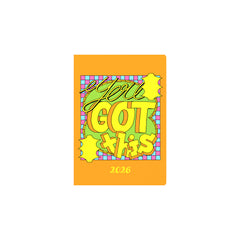 Positive by Ben Woodcock - A5  Week-To-View - Diary - 2026 Calendar Year Planner