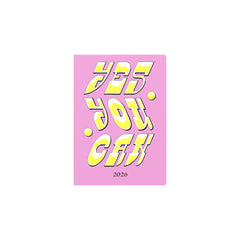 Positive by Ben Woodcock - A5  Week-To-View - Diary - 2026 Calendar Year Planner