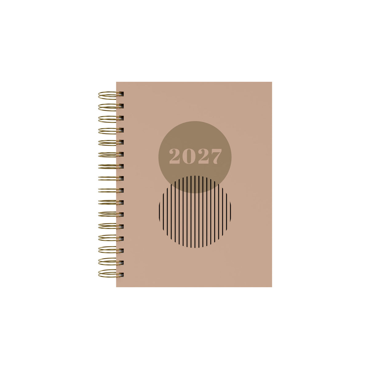2027 Calendar Year Planner - 12 Month A5 Day-to-Page Diary - Hard Cover - Collins Debden Scandi Range