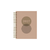 2027 Calendar Year Planner - 12 Month A5 Day-to-Page Diary - Hard Cover - Collins Debden Scandi Range