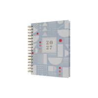 2027 Calendar Year Planner - 12 Month A5 Day-to-Page Diary - Hard Cover - Collins Debden Scandi Range