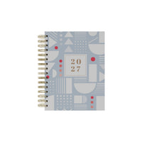 2027 Calendar Year Planner - 12 Month A5 Day-to-Page Diary - Hard Cover - Collins Debden Scandi Range