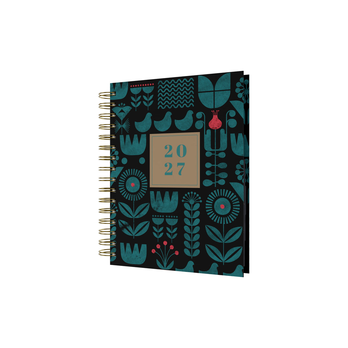 2027 Calendar Year Planner - 12 Month A5 Day-to-Page Diary - Hard Cover - Collins Debden Scandi Range