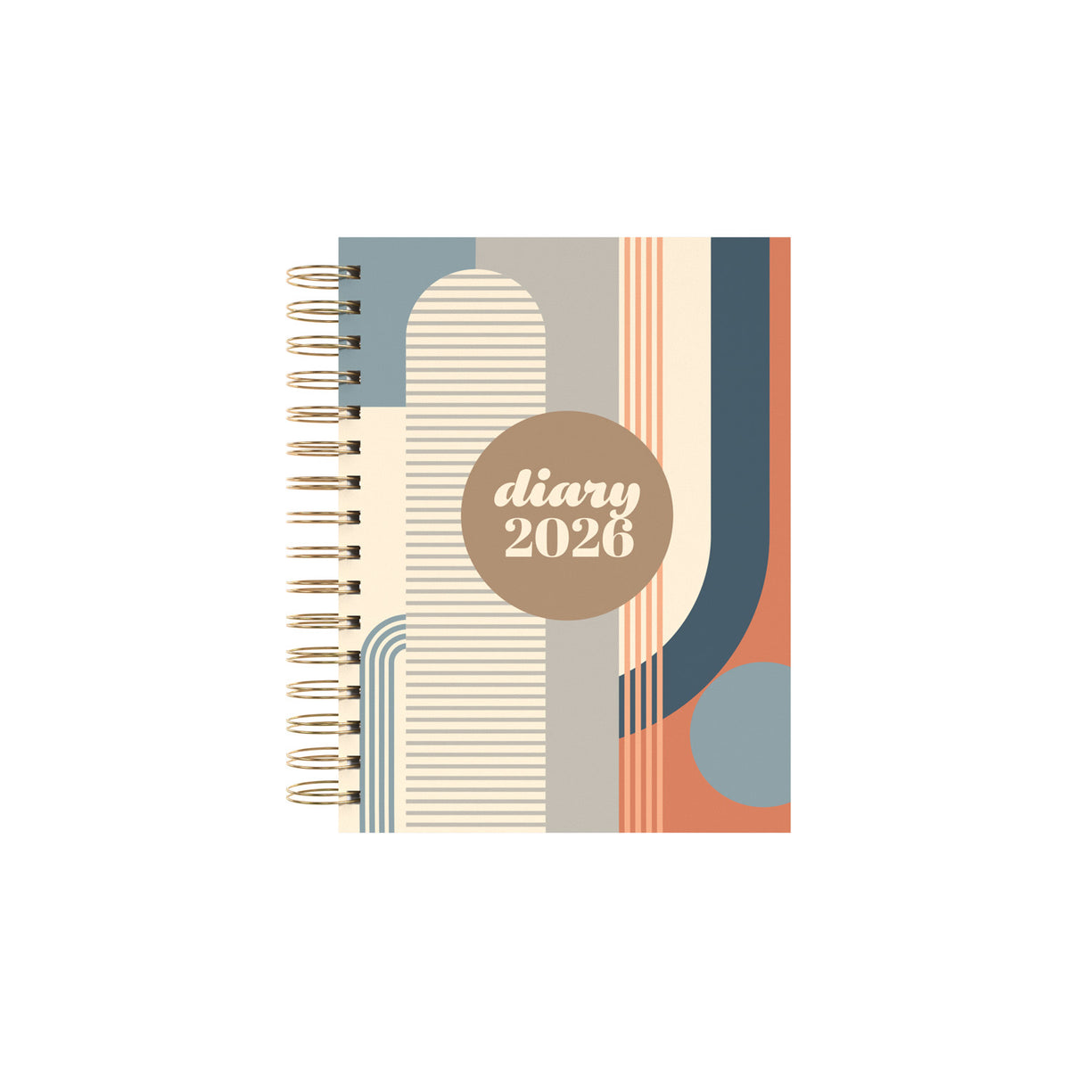Scandi - A5  Week-To-View - Diary - 2026 Calendar Year Planner