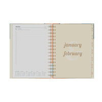 Scandi - A5  Day-To-A-Page Diary - 2026 Calendar Year Planner