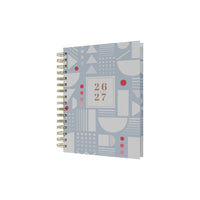 2026-2027 Mid Year Planner - 13 Month A5 Day-to-Page - Hard Cover - Collins Debden Scandi Range