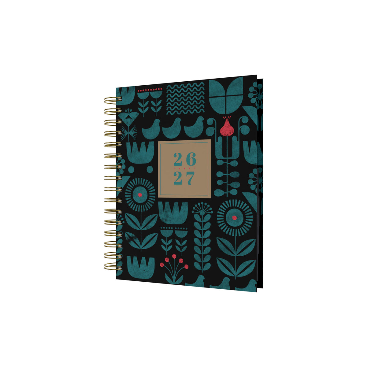 2026-2027 Mid Year Planner - 13 Month A5 Day-to-Page - Hard Cover - Collins Debden Scandi Range