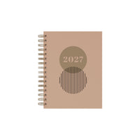2027 Calendar Year Planner - 12 Month A5 Week-to-View Diary - Hard Cover - Collins Debden Scandi Range