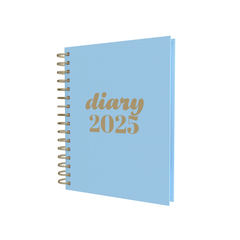 Scandi - A5 Week-To-View Diary - 2025 Calendar Year Planner