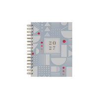 2027 Calendar Year Planner - 12 Month A5 Week-to-View Diary - Hard Cover - Collins Debden Scandi Range