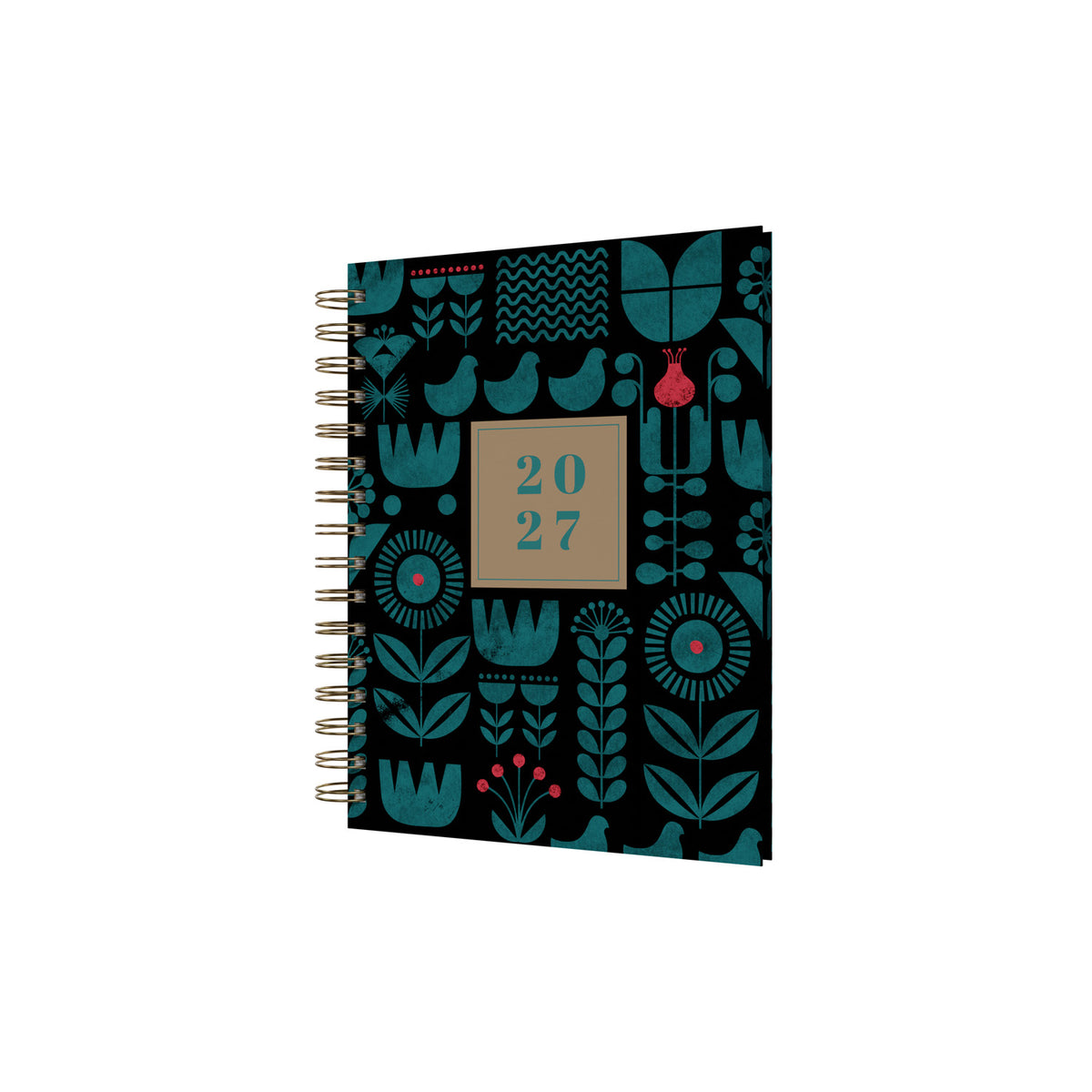 2027 Calendar Year Planner - 12 Month A5 Week-to-View Diary - Hard Cover - Collins Debden Scandi Range