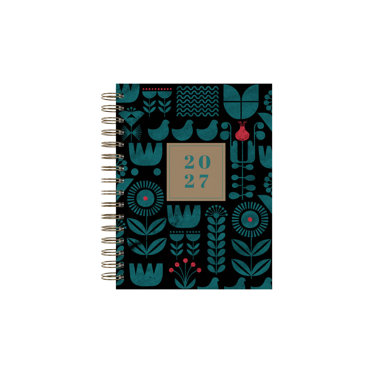 2027 Calendar Year Planner - 12 Month A5 Week-to-View Diary - Hard Cover - Collins Debden Scandi Range