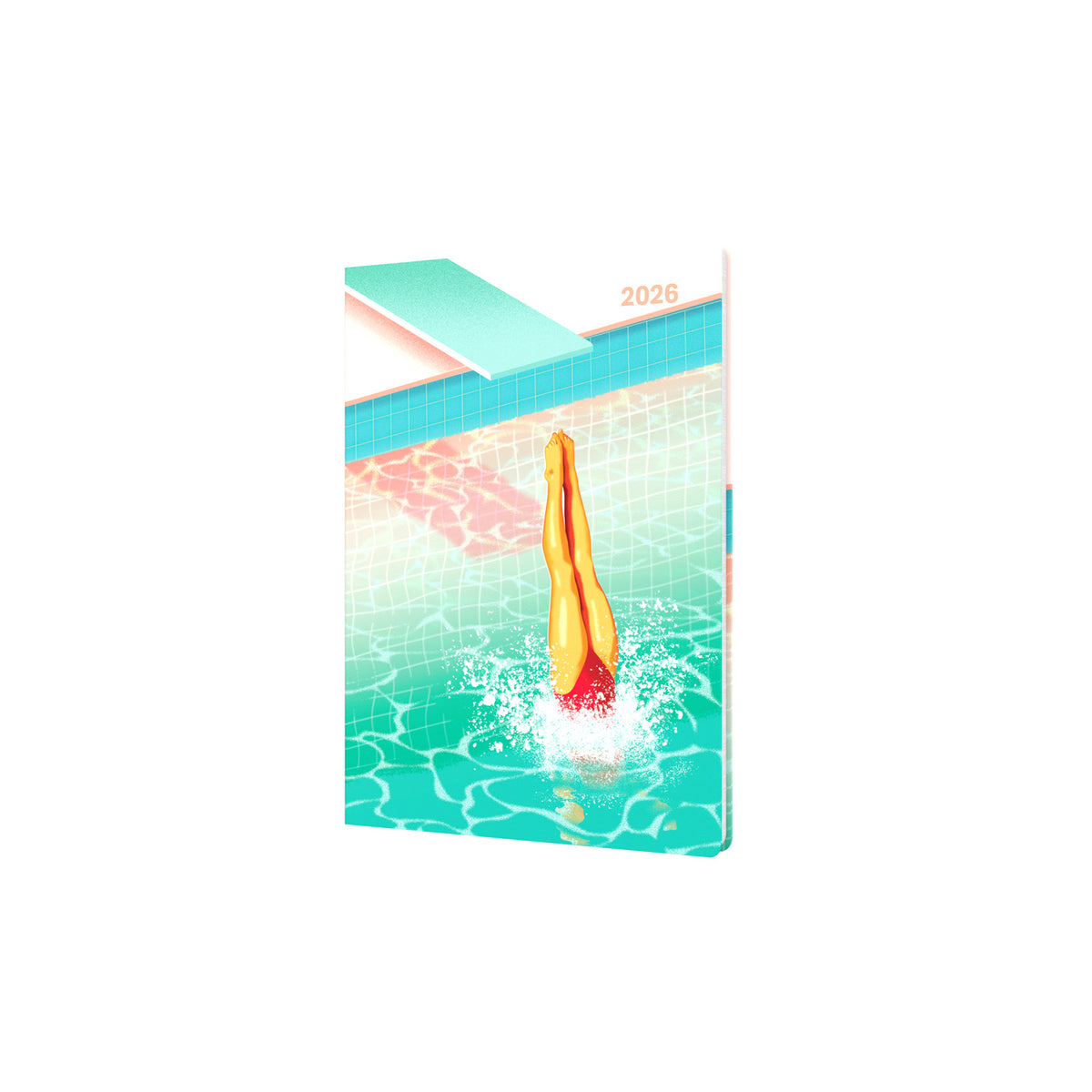 Submerge - A5  Week-To-View - Diary - 2026 Calendar Year Planner