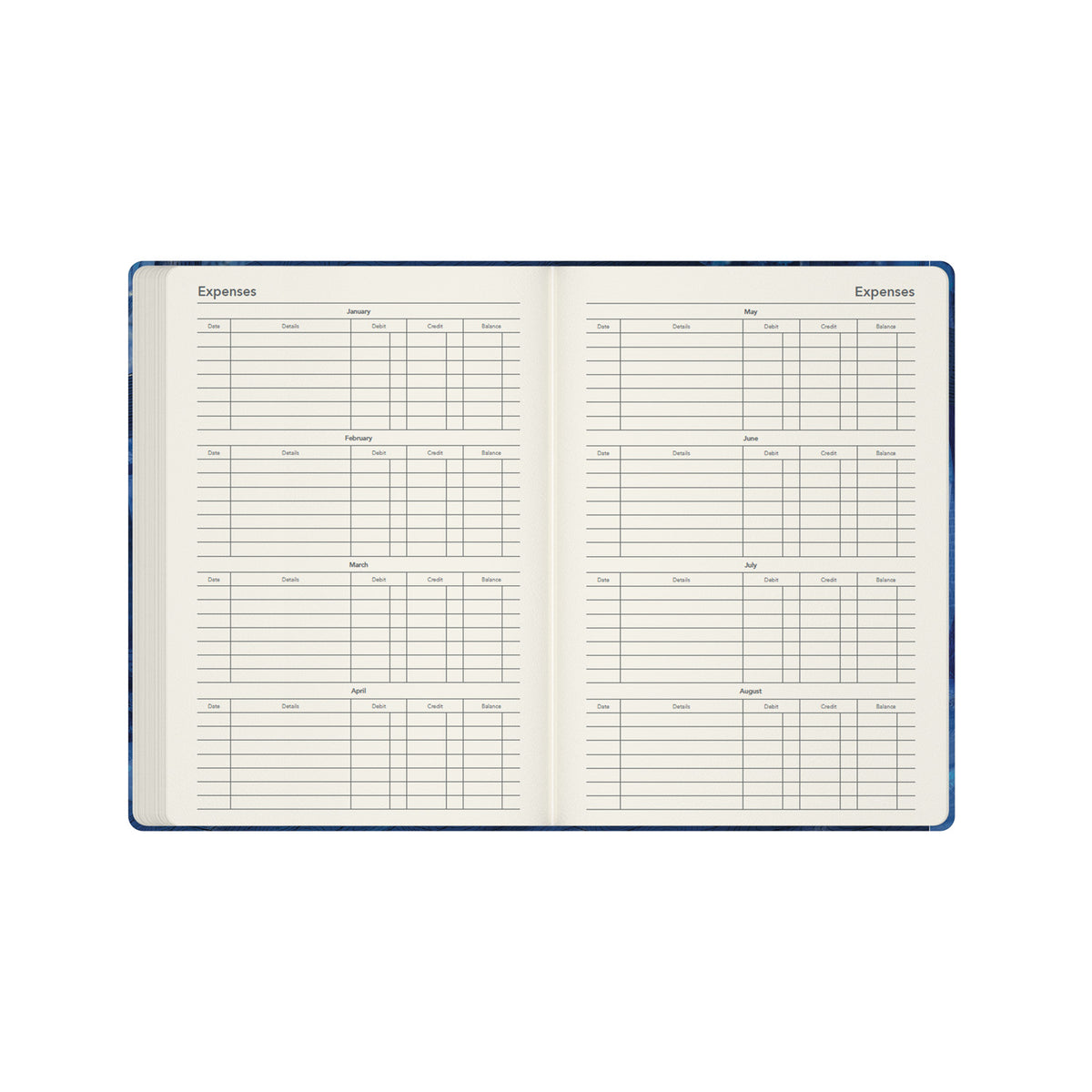 2027 Calendar Year Planner - 12 Month A5 Week-to-View Diary - Hard Cover - Collins Debden 'The Light' Range