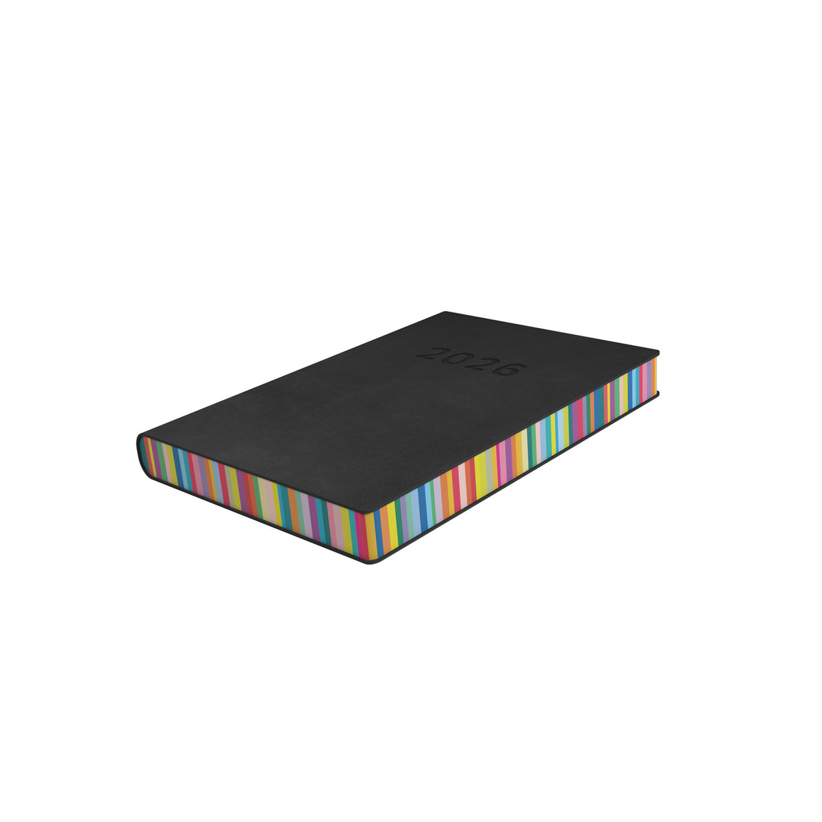 Edge Rainbow - A5 Day-To-Page Diary with Appointments- 2026 Calendar Year Planner