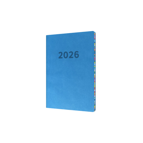 Edge Rainbow - A5 Week-To-View Diary - 2026 Calendar Year Planner