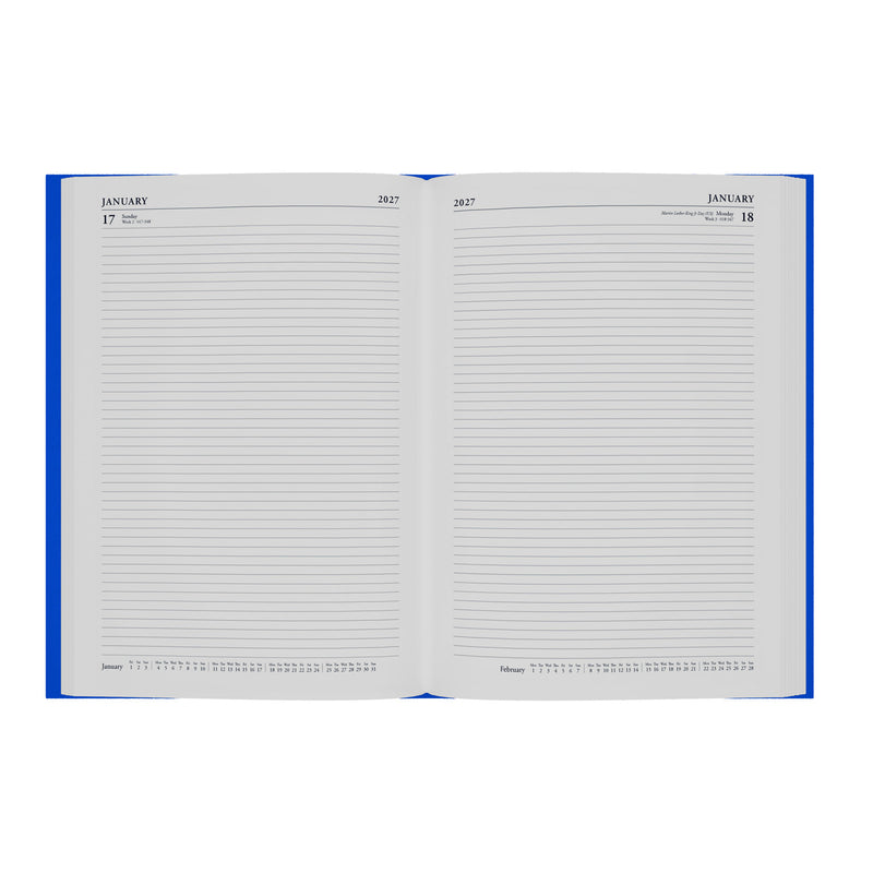 2026-2027 - Mid/Academic Year Planner - 13 Month A4 Day-to-Page Diary - Collins Debden Essential Range