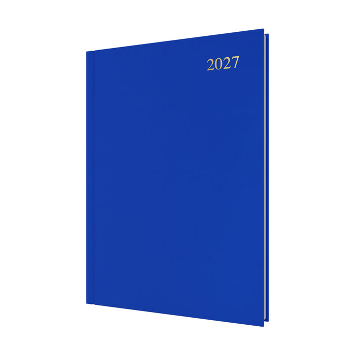 2027 Calendar Year Planner - 12 Month A4 Day-to-Page Diary - Hard Cover - Collins Debden Essential Range