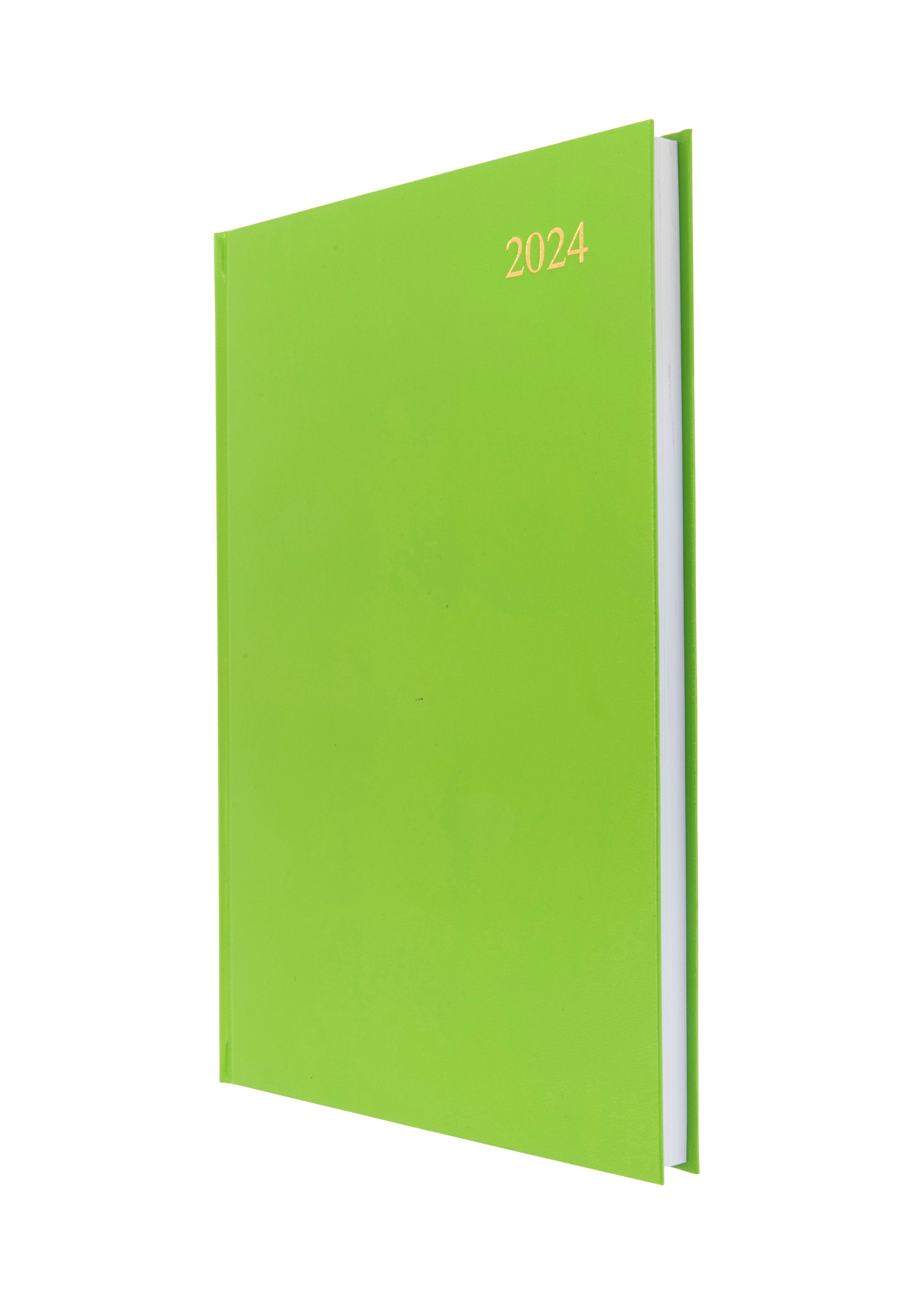 Collins Debden Essential Agenda journalier 2024 – Papier recyclé  respectueux de l'environnement et entièrement recyclable – Agenda 2024 une  page par