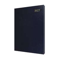 2027 Calendar Year Planner - 12 Month A4 Day-to-Page Diary - Hard Cover - Collins Debden Essential Range